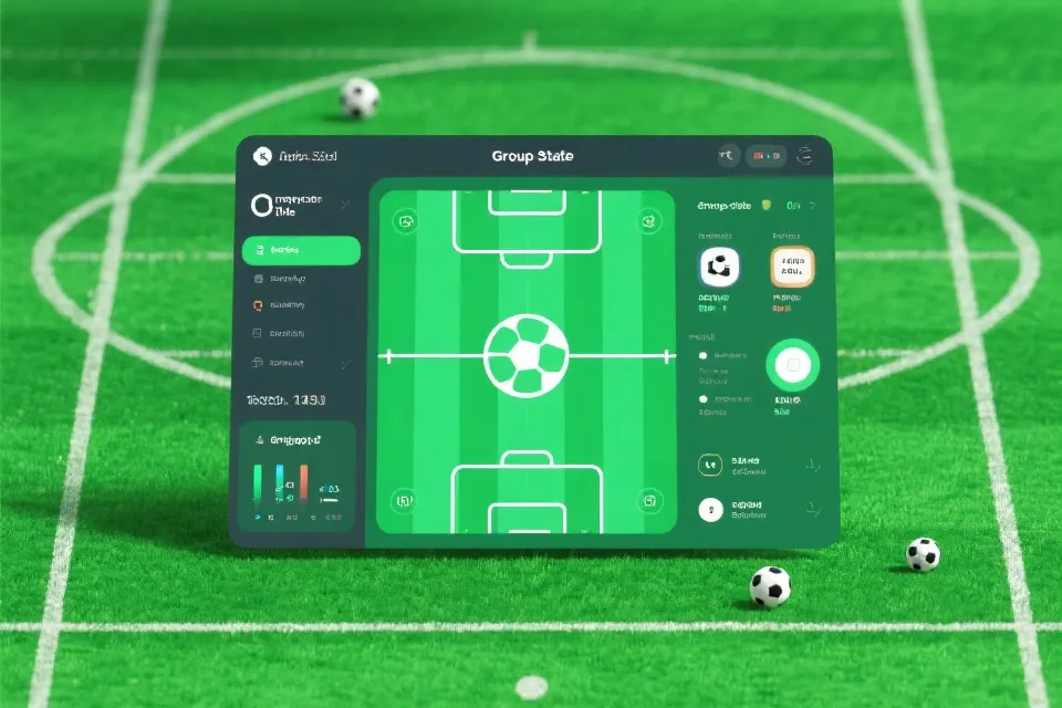 小组赛赛程与分组信息概览示意图