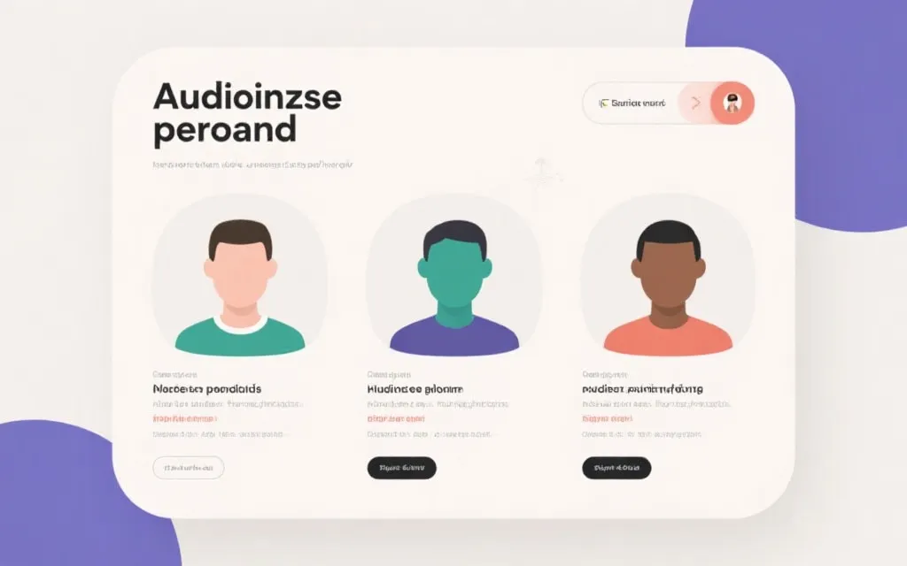 三类受众画像与标题要素的对照看板